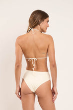 Load image into Gallery viewer, Model Back: Rio De Sol Bas Bottom Off-White Hotpants
