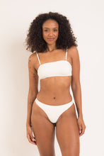 Load image into Gallery viewer, Model Front: Rio De Sol Bas Bottom Off-White Nice-Fio