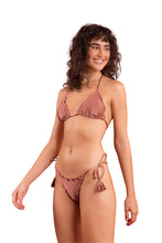 Load image into Gallery viewer, Image 04: Rio De Sol Bas Bottom Shimmer-Copper Frufru-Fio