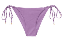 Load image into Gallery viewer, Product Front: Rio De Sol Bas Bottom Shimmer-Harmonia Cheeky-Rope