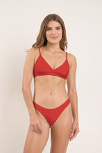 Load image into Gallery viewer, Model Front: Rio De Sol Bas Bottom Shimmer-Liquor Essential-Comfy