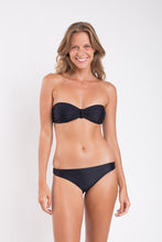 Load image into Gallery viewer, Model Front: Rio De Sol Bas Bottom Touch-Black Essential-Comfy