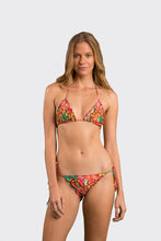Load image into Gallery viewer, Model Front: Rio De Sol Bas Bottom Tropics Frufru