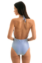 Load image into Gallery viewer, Model Back: Rio De Sol Une Pièce Garoa Transpassado