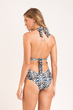 Load image into Gallery viewer, Model Back: Rio De Sol Une Pièce Ikat Mel-Op