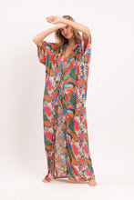 Load image into Gallery viewer, Image 08: Rio De Sol Vêtement De Plage Jungle Long Dress
