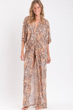 Load image into Gallery viewer, Gallery: Rio De Sol Vêtement De Plage Leopard Long Dress