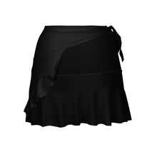 Load image into Gallery viewer, Product Back: Rio De Sol Jupe De Page Mini Skirt Nero