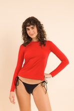 Load image into Gallery viewer, Image 08: Rio De Sol Haut Rouge Rash-Guard
