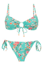 Load image into Gallery viewer, Product Front: Rio De Sol Ensemble Set Botanic Mila Cheeky-Tie