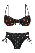 Load image into Gallery viewer, Product Front: Rio De Sol Ensemble Set Cashew Balconet-Tie Madrid