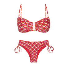 Load image into Gallery viewer, Product Front: Rio De Sol Ensemble Set Floral-Scales Sara Lola