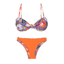 Load image into Gallery viewer, Product Back: Rio De Sol Ensemble Set Garden-Flower Bandeau-Joy Essential