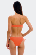 Load image into Gallery viewer, Model Back: Rio De Sol Ensemble Set Light-Peach Bandeau-Reto Madrid