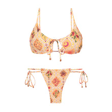 Load image into Gallery viewer, Product Front: Rio De Sol Ensemble Set Mosaico Tank-Tie Pipa