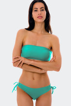 Load image into Gallery viewer, Gallery: Rio De Sol Ensemble Set Opal Bandeau-Reto Madrid