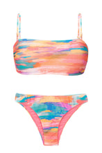 Load image into Gallery viewer, Product Front: Rio De Sol Ensemble Set River Bandeau-Reto Essential