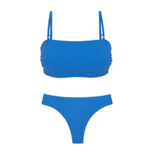Load image into Gallery viewer, Product Front: Rio De Sol Ensemble Set Sand-Nautico Bandeau-Reto Nice-Fio