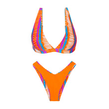 Load image into Gallery viewer, Product Back: Rio De Sol Ensemble Set Stripes Alba Cali