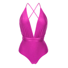 Load image into Gallery viewer, Product Front: Rio De Sol Une Pièce Shimmer-Gaia New Vegas