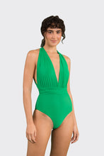 Load image into Gallery viewer, Model Front: Rio De Sol Une Pièce Tambourine Marina