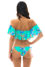 Load image into Gallery viewer, Model Back: Rio De Sol Haut Top Acqua Flora Babado
