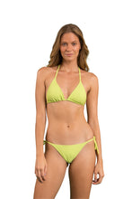 Load image into Gallery viewer, Model Front: Rio De Sol Haut Top Bora-Citrus Tri-Inv
