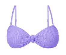 Load image into Gallery viewer, Product Front: Rio De Sol Haut Top Bora-Lavanda Bandeau-Joy