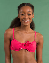 Load image into Gallery viewer, Image 11: Rio De Sol Haut Top Dots-Virtual-Pink Balconet-Tie