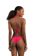 Load image into Gallery viewer, Model Back: Rio De Sol Haut Top Dots-Virtual-Pink Frufru