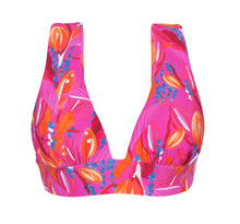 Load image into Gallery viewer, Product Front: Rio De Sol Haut Top Flavors Halter-Marina