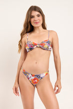 Load image into Gallery viewer, Model Front: Rio De Sol Haut Top Garden-Flower Bandeau-Joy