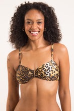 Load image into Gallery viewer, Gallery: Rio De Sol Haut Top Leo Bandeau-Duo