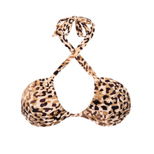 Load image into Gallery viewer, Product Back: Rio De Sol Haut Top Leopard Mel