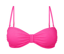 Load image into Gallery viewer, Product Front: Rio De Sol Haut Top Malibu-Rosa Bandeau-Duo