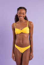 Load image into Gallery viewer, Image 12: Rio De Sol Haut Top Malibu-Yellow Bandeau-Duo