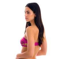 Load image into Gallery viewer, Image 08: Rio De Sol Haut Top Roar-Pink Bandeau-Reto