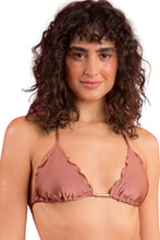 Load image into Gallery viewer, Gallery: Rio De Sol Haut Top Shimmer-Copper Frufru