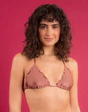 Load image into Gallery viewer, Image 08: Rio De Sol Haut Top Shimmer-Copper Frufru