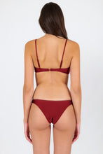 Load image into Gallery viewer, Model Back: Rio De Sol Haut Top Shimmer-Divino Bandeau-Knot