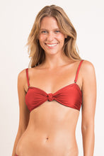 Load image into Gallery viewer, Gallery: Rio De Sol Haut Top Shimmer-Liquor Bandeau-Joy