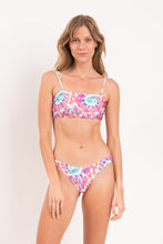 Load image into Gallery viewer, Model Front: Rio De Sol Haut Top Splash Bandeau-Reto