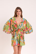 Load image into Gallery viewer, Gallery: Rio De Sol Robe De Plage Tropical Kaftan Bel