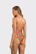 Load image into Gallery viewer, Model Back: Rio De Sol Une Pièce Tropics Hype
