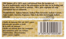 Load image into Gallery viewer, Product Back: Tiki Solaire Tiki Savon Tamanu 130 Gr