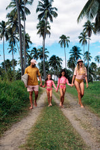 Load image into Gallery viewer, Image 04: Uv Line Deux Pièces Fille Bikini Girl Solar Rose