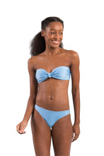Load image into Gallery viewer, Image 04: Rio De Sol Haut Top Shimmer-Baltic-Sea Bandeau-Joy
