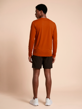 Load image into Gallery viewer, Model Back: Uv Line T-Shirt Longsleeve Uvpro Brasil Masc Pitanga Upf50+
