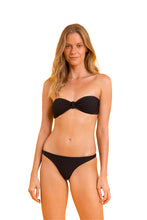 Load image into Gallery viewer, Image 04: Rio De Sol Ensemble Set Bora-Black Bandeau-Joy Leblon

