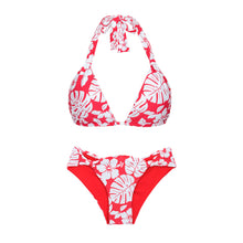 Load image into Gallery viewer, Product Front: Wednesday In Hawaii By Rio De Sol Ensemble Set Pua-Hibiscus Mel
